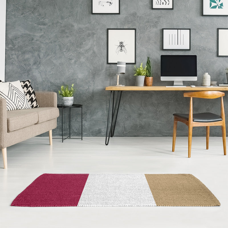 Chenille Indoor Rug, Rectangle 4' x 6'