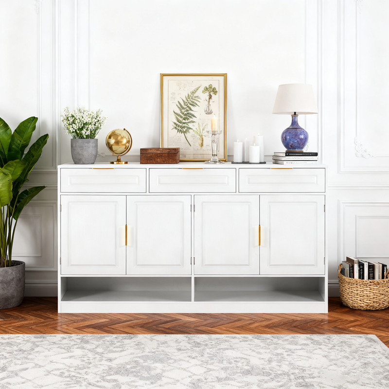 Buffet Farmhouse, White