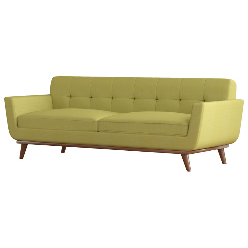 Modway Engage Upholstered Fabric Sofa, Azure