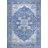 Abhirami Ornate Medallion Machine-Washable Blue/Navy Rug-1975048291