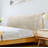 Linen Ivory Bed Rest Headboard Wedge Reading Pillow Back Support-77462737