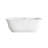 Chaylynn 67'' x 31'' Soaking Acrylic Bathtub-686649935