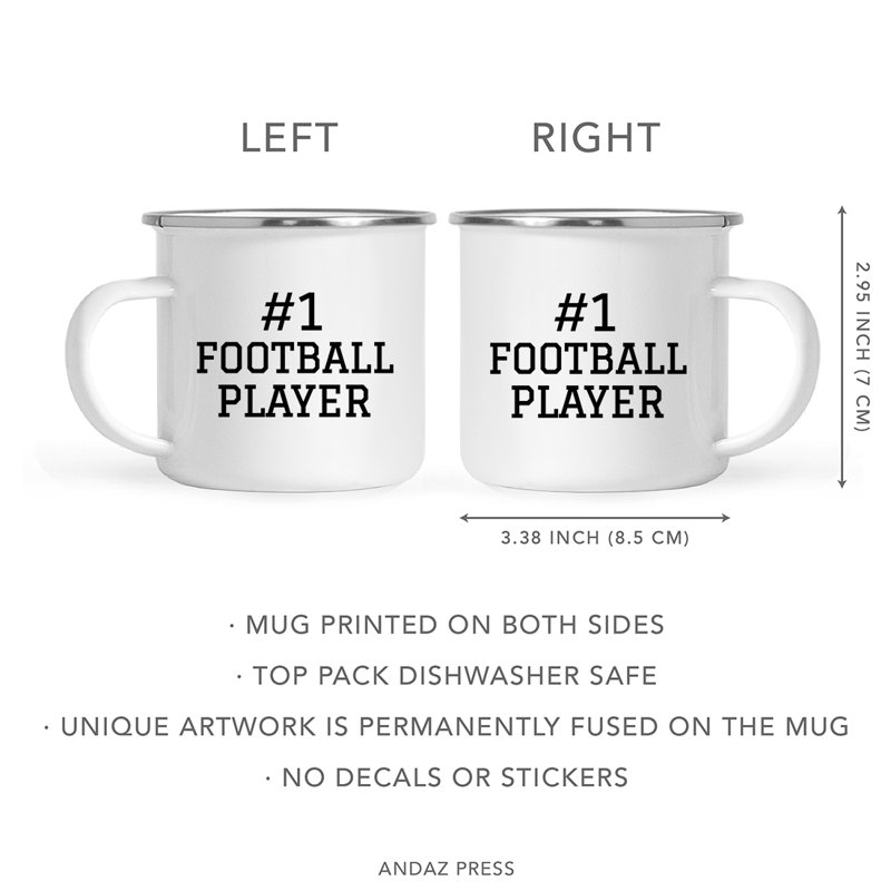 Tasse de camping café, Joueur de football