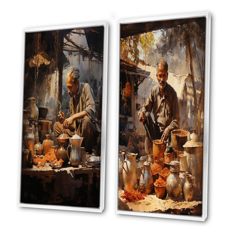 Ensemble de salon Rustic Chai, Cadre blanc, H 40 po x l 41 po