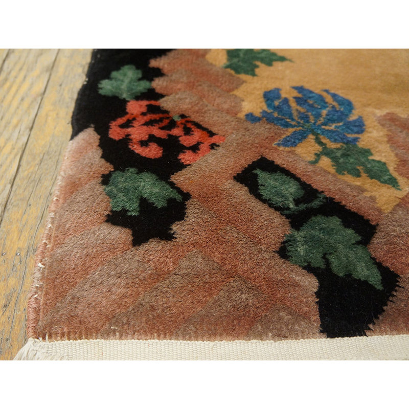 Tapis décoratif chaud chaud et antique de style art déco chinois