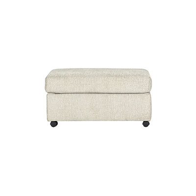Hughes Furniture 18600 Ottoman with Casters