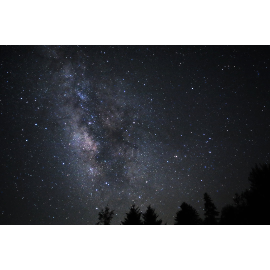 Milkyway über Great Smoky Mountains von Orchidpoet - Drucken