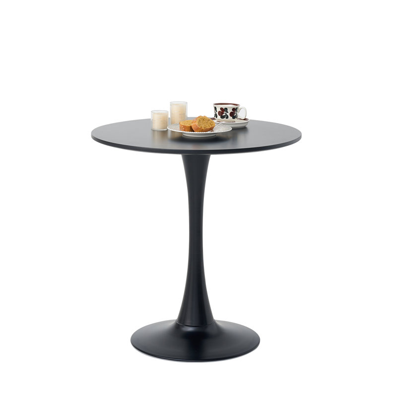 Kingsley Round Dining Table, Black