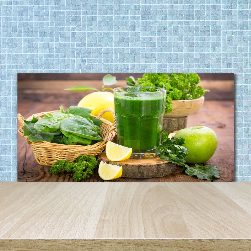 Liuba 50cm W x 100cm L Glass Peel and Stick Panel