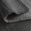 Alja Machine Washable Plain Silky Tufted AnthraciteRug-23990131