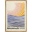 Oeuvre classique «Mid-Century Bauhaus géométrique soleil et océan» sur-99142196-99142193