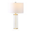 Lampe de table transparente / dorée 27,5 po Brylie