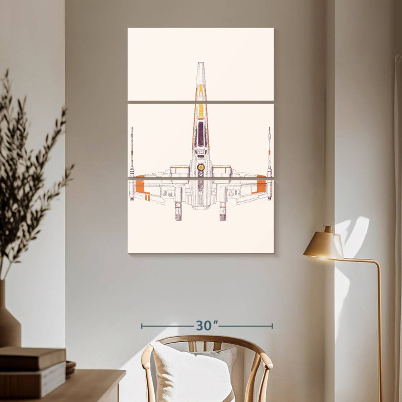 Oberle Spaceship, 65" H x 42" W