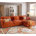 Chenille orange