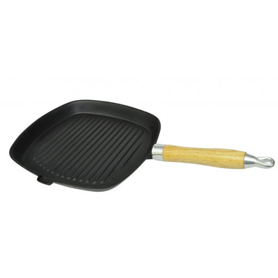 vidaXL 25cm Grill Pan