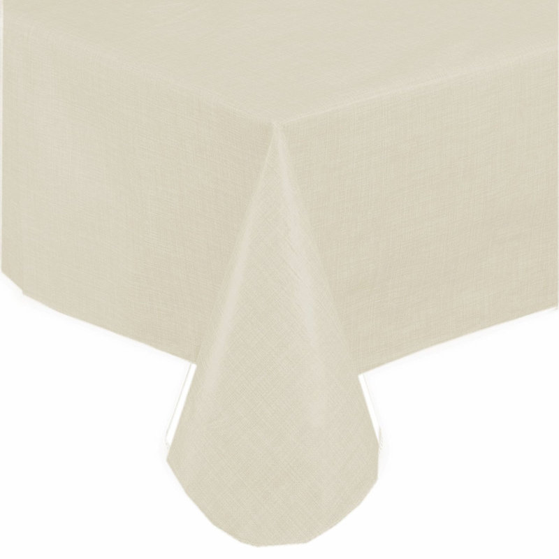 Nappe Frankly, 52 po x 90 po, Ivoire