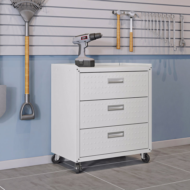 Armoire de garage 30 po, Blanc