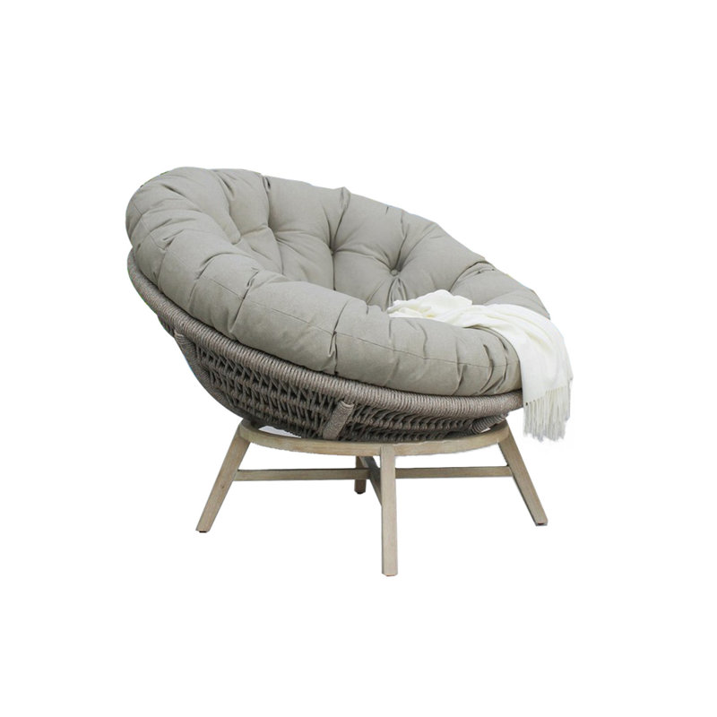 Fauteuil Papasan Barde 43,3 po de large Barde