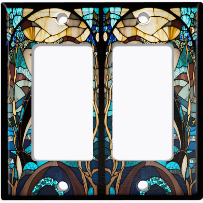 2 - Gang Rocker Standard Wall Plate