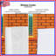 Rideaux de fenêtre Brick Wall-129139056-129139057