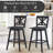 Jiaxu Swivel Solid Wood Counter Stool with Solid Wood Frame-1513469925-1513469930