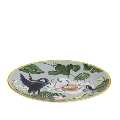 Wonderlust Waterlily 8.1in Couped Plate