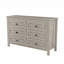 Ensemble de chambre à coucher 3 pièces gris antique-928364538-928364539