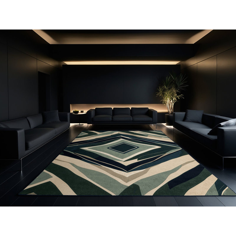 Cosmic Echo Rug, Rectangle 4' x 6'