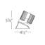 Volta 5.75'' Remodel LED Retrofit Recessed Lighting Kit-2036041762