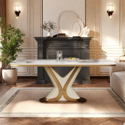 Luxurious Italian-style rectangular table
