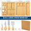 Ensemble de 3 planches 3 en 1 en bambou