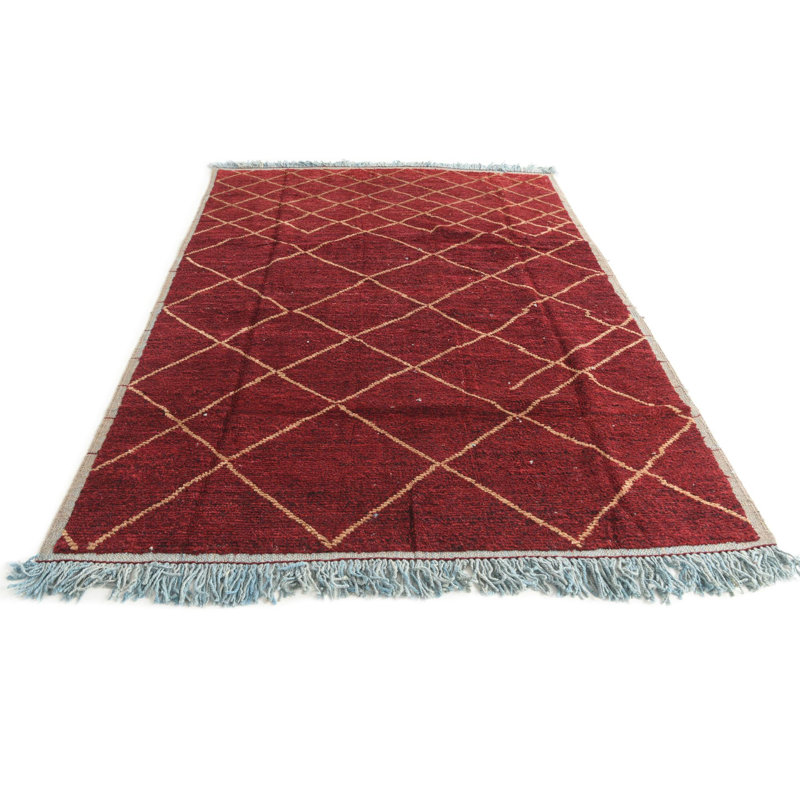 6x9 Phillippi Red Rug