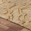 Tapis d'intérieur en mélange de jute / laine tissé à plat à la main Baseeth-87054465