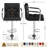 Pete Swivel Upholstered Adjustable Height Counter Stools-1811846404