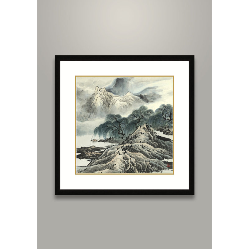 Summer Willows by Chen Xiaoping - Single Picture Frame Painting