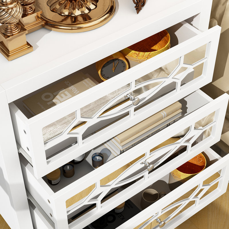Ensemble de table de chevet 3 tiroirs et 2 tiroirs
