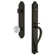 Complete Inactive Arc Dummy Handleset with Versailles Knob and Rosette