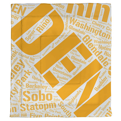 Polyester Box Stitch Comforter