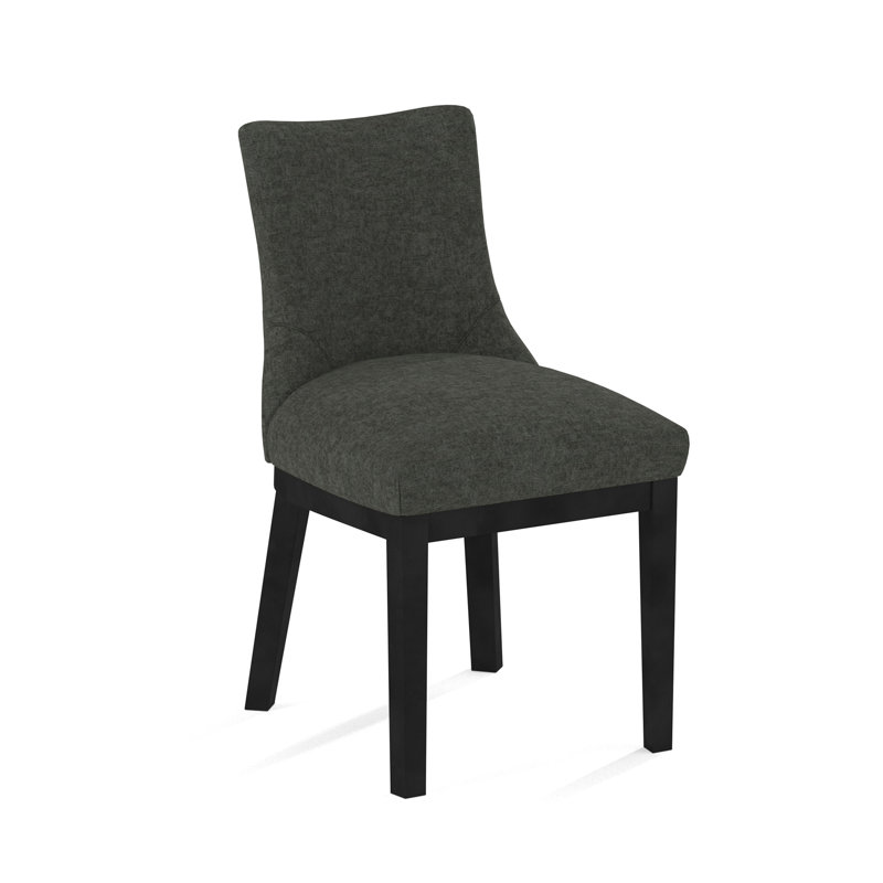 Upholstered Dining Chair, 61555-75, Black