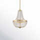 Conway 3 Light Dimmable Empire Chandelier