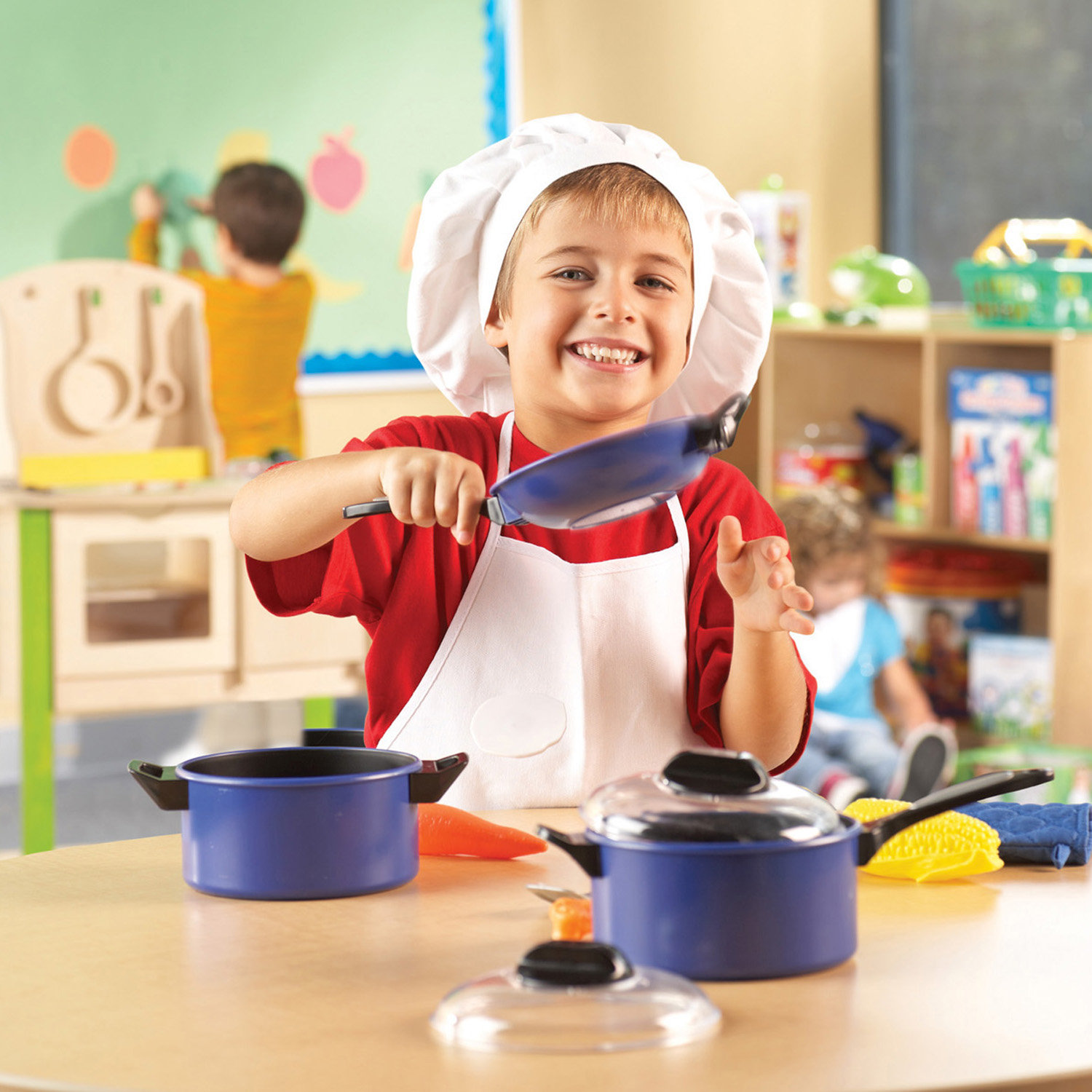 Learning resources pretend and play best sale kitchen set