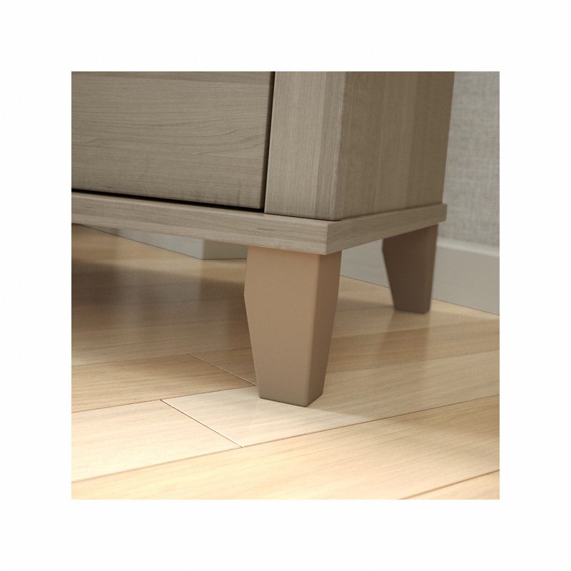 Ensemble de commode 2 pièces Giovanna, Gris cendré