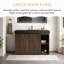 Meuble-lavabo simple 48 po Modern