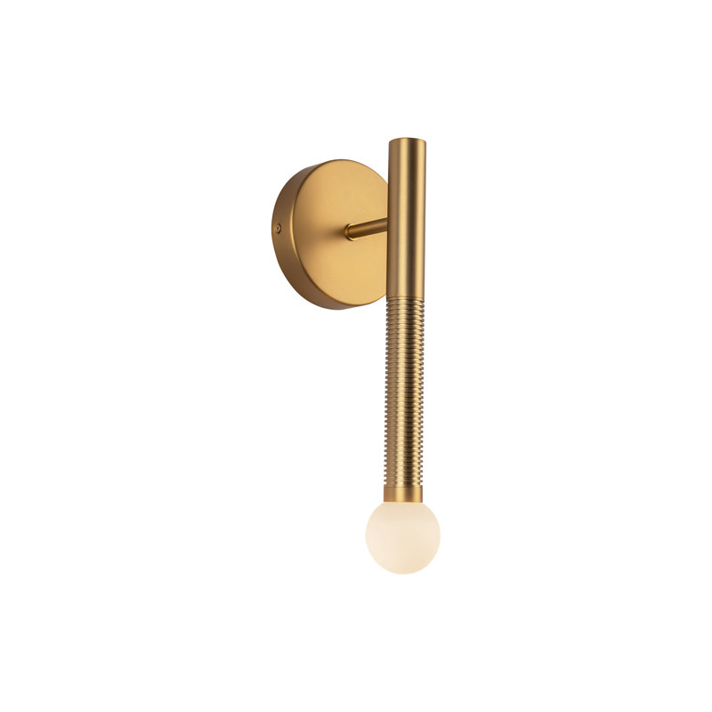 Serville 14-In Wall/Vanity Light, Doré