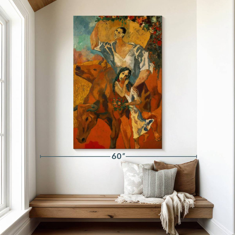 Avery The Peasants, 51" H x 34" W