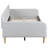 Upholstered Daybed with 4 Support Legs-477197852-477197853
