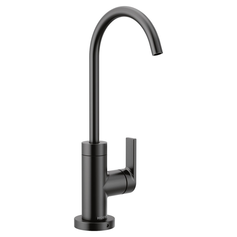Nio SIP Modern Cold Water Beverage Faucet, Matte Black