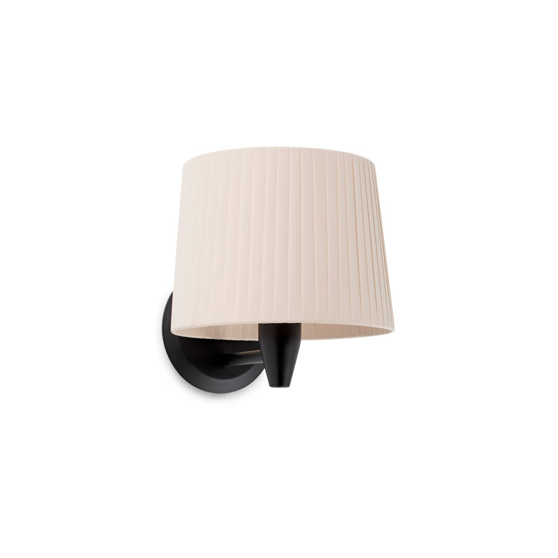 Samba Wall Lamp, Beige, Black