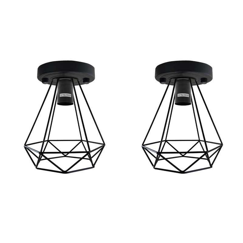 Baylie Semi Flush Mount, Yes