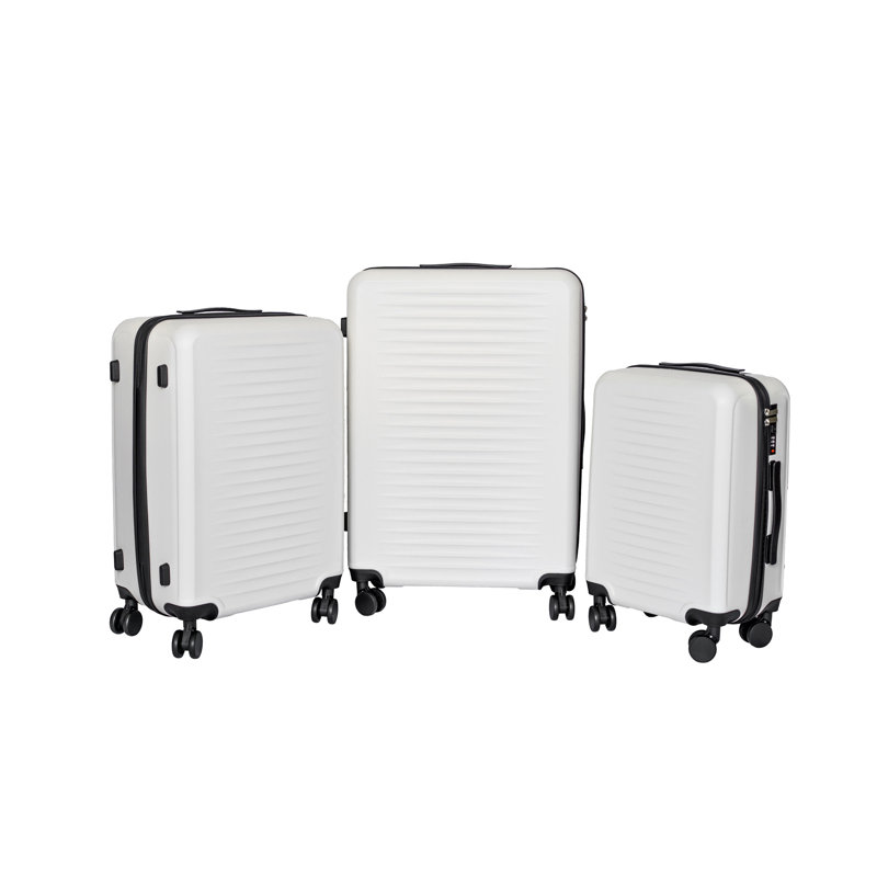 2025  White suitcase, White